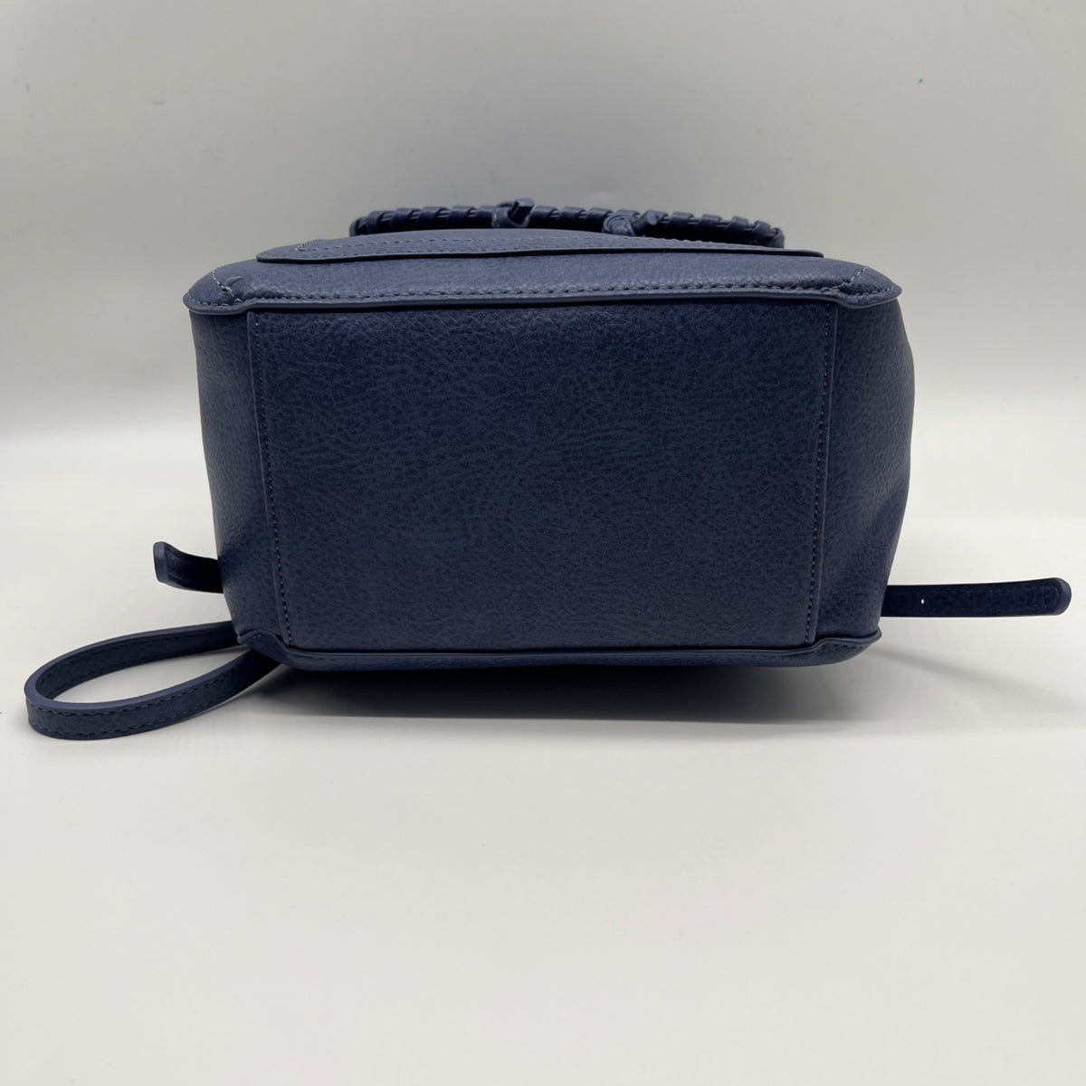 Style &amp; Co Moonlight Blue Faux Leather Whip‑Stitch Backpack