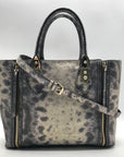 Henri Bendel A List Metallic Lizard Tote Bag