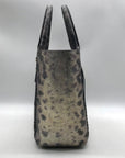Henri Bendel A List Metallic Lizard Tote Bag
