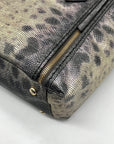Henri Bendel A List Metallic Lizard Tote Bag