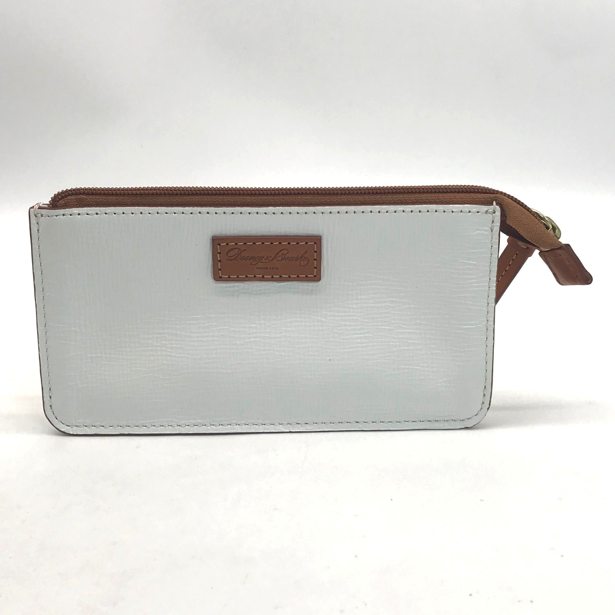 Dooney &amp; Bourke White Leather Morgan Satchel Bag