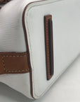 Dooney & Bourke White Leather Morgan Satchel Bag