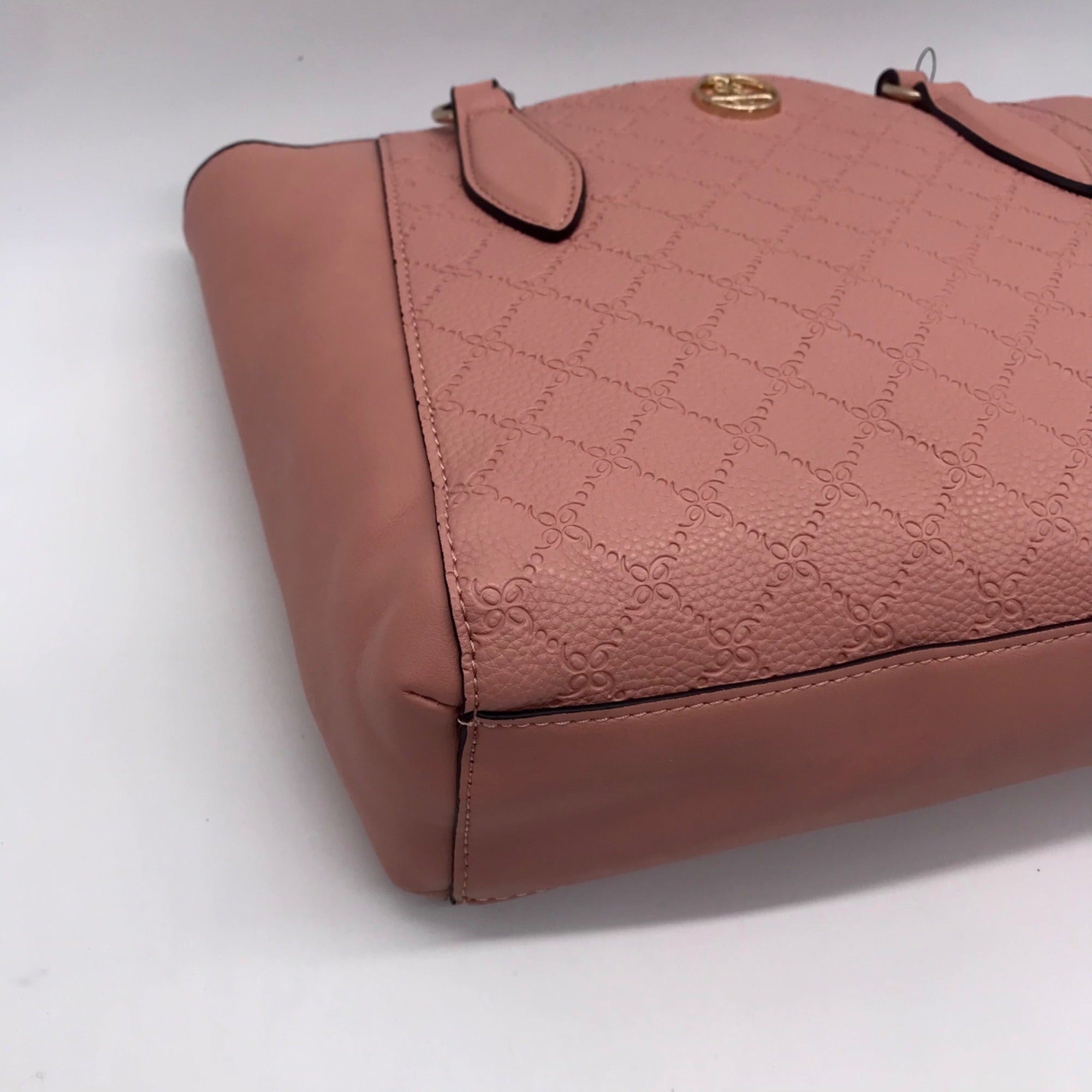 Nine West Pink Faux Leather Kyelle Shoulder Bag