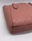 Nine West Pink Faux Leather Kyelle Shoulder Bag