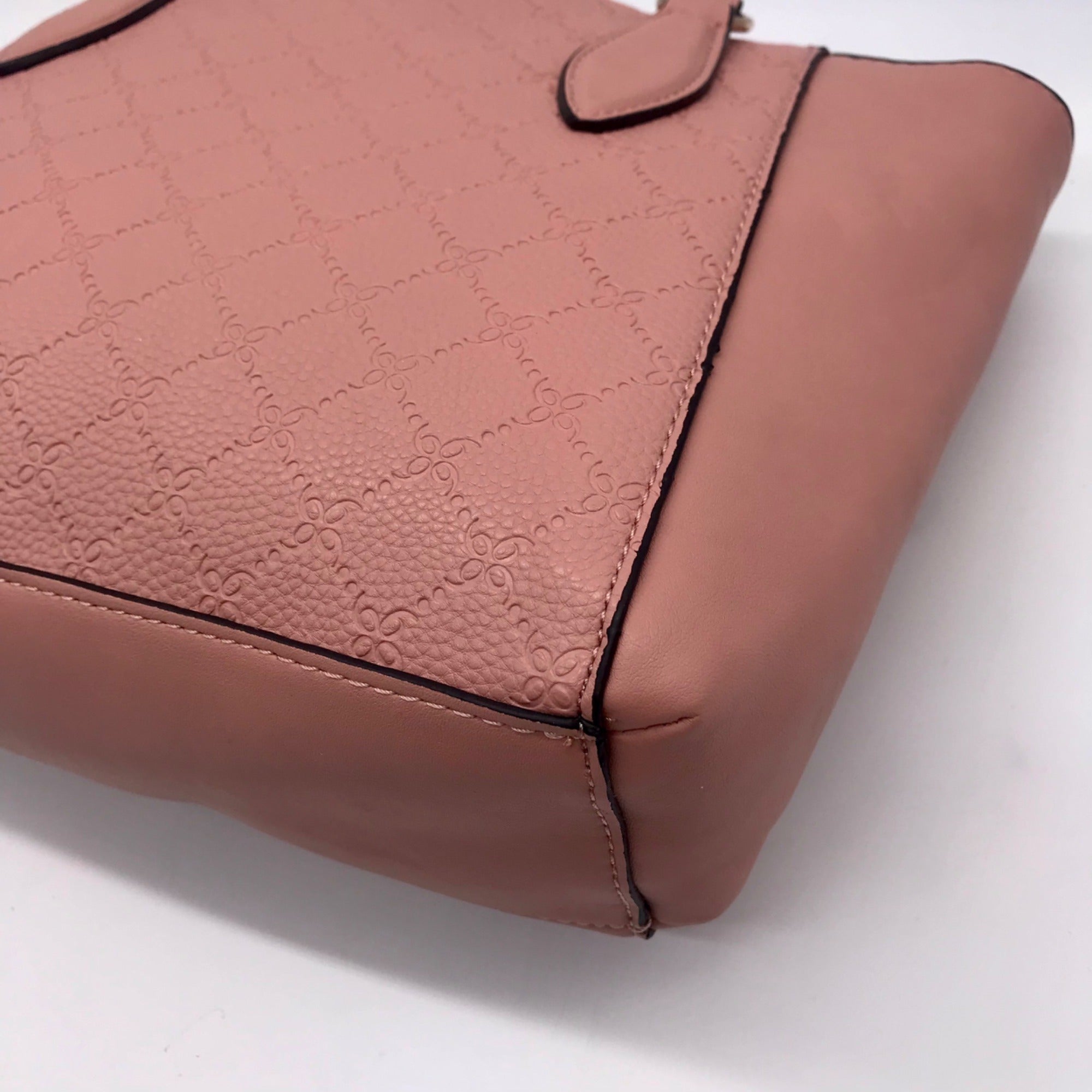 Nine West Pink Faux Leather Kyelle Shoulder Bag