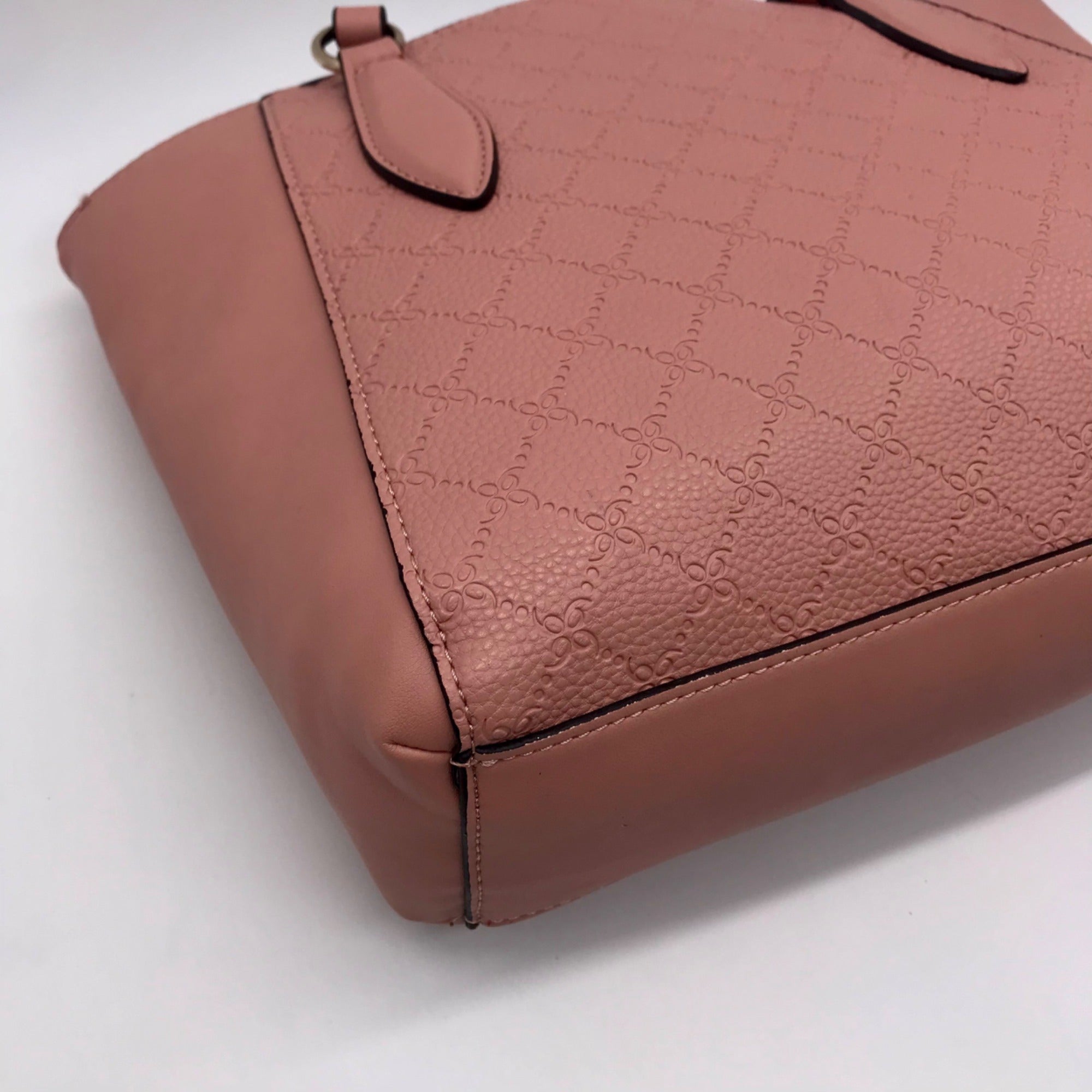 Nine West Pink Faux Leather Kyelle Shoulder Bag