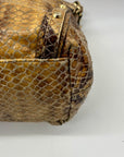 Michael Kors Snakeskin Embossed Shoulder Bag