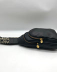 Style & Co Black Sling Pack With Webbed Strap