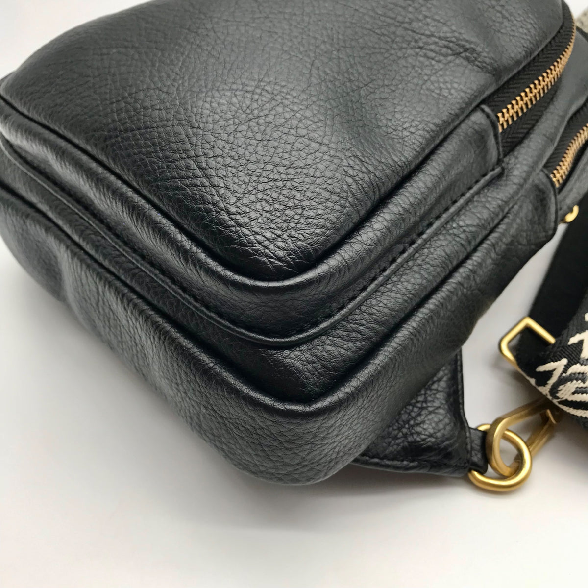 Style &amp; Co Black Sling Pack With Webbed Strap