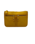 Talbots Yellow Leather Crossbody Bag