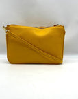 Talbots Yellow Leather Crossbody Bag
