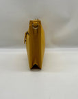 Talbots Yellow Leather Crossbody Bag