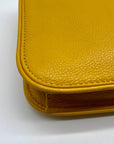 Talbots Yellow Leather Crossbody Bag