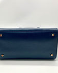 Kate Spade Navy Leather Jeanne Small Satchel