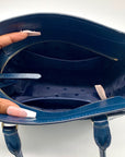 Kate Spade Navy Leather Jeanne Small Satchel