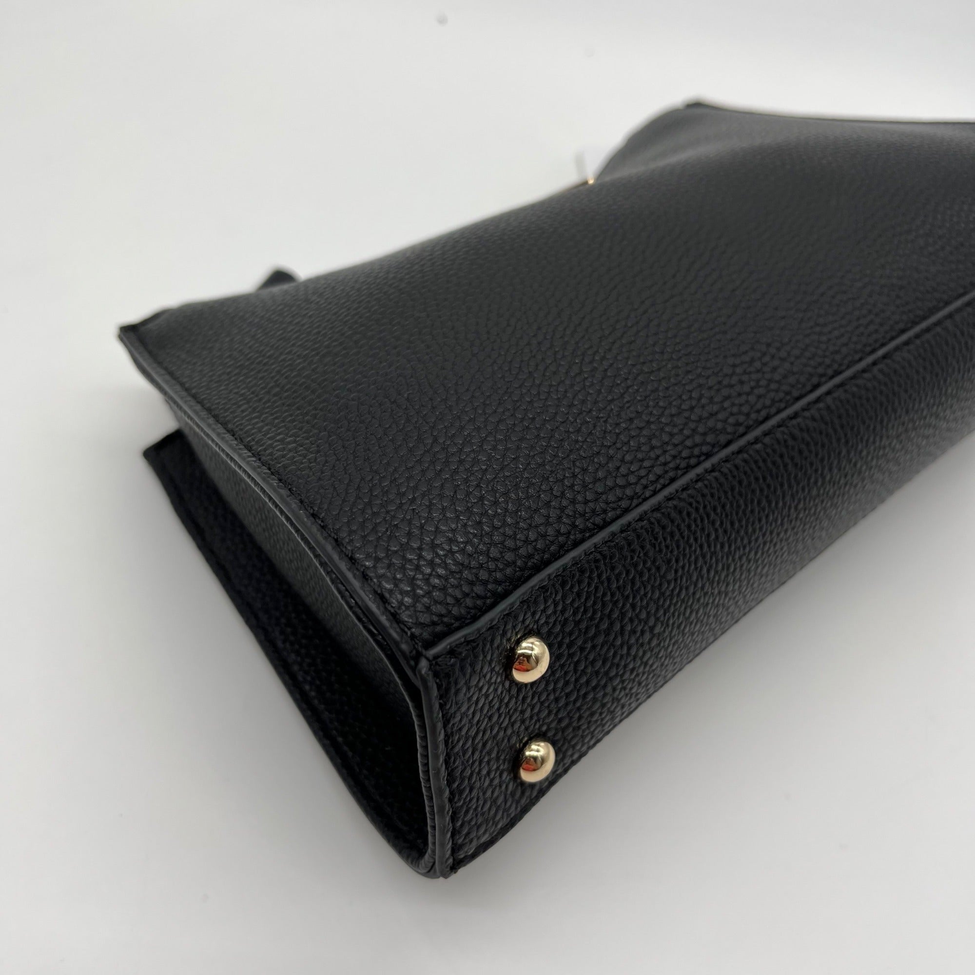 Guess Black Micaela Zip Shoulder Bag