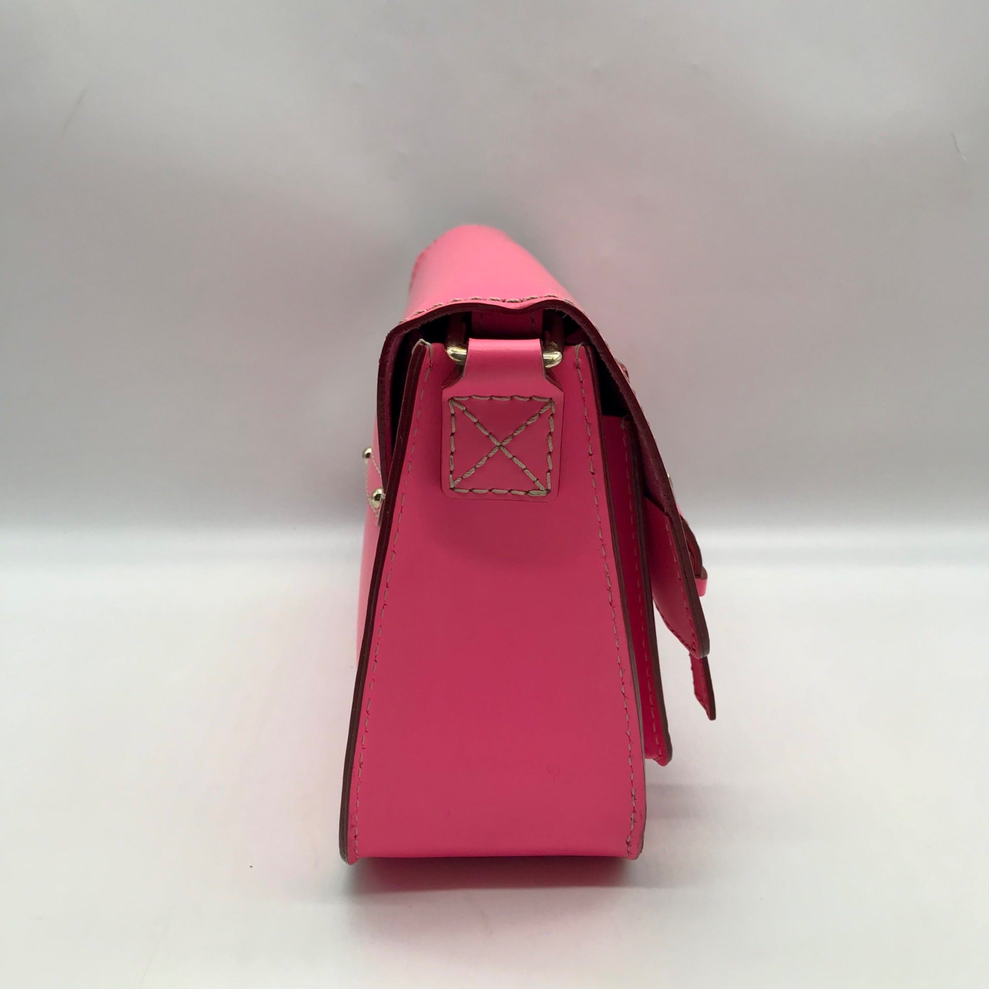 Kate Spade Hot Pink Leather Essex Scout Crossbody Bag