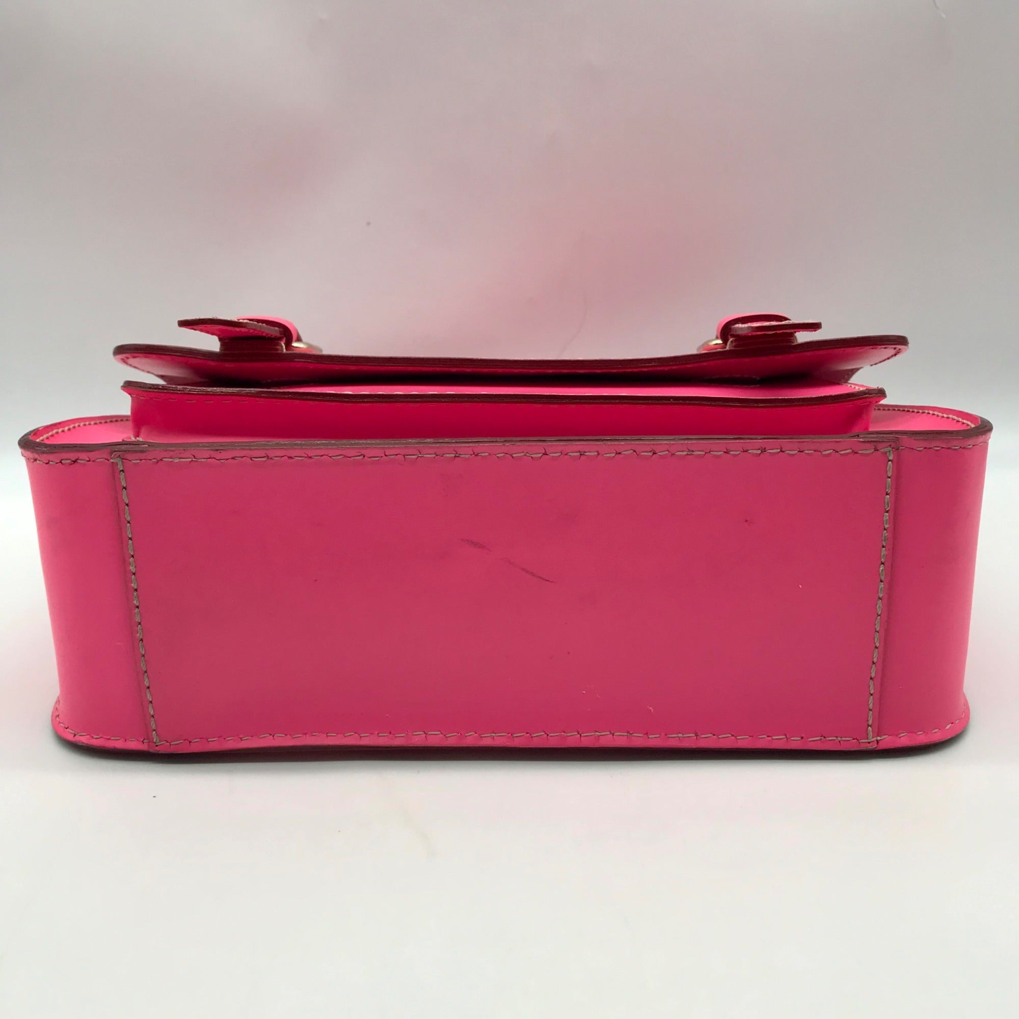 Kate Spade Hot Pink Leather Essex Scout Crossbody Bag