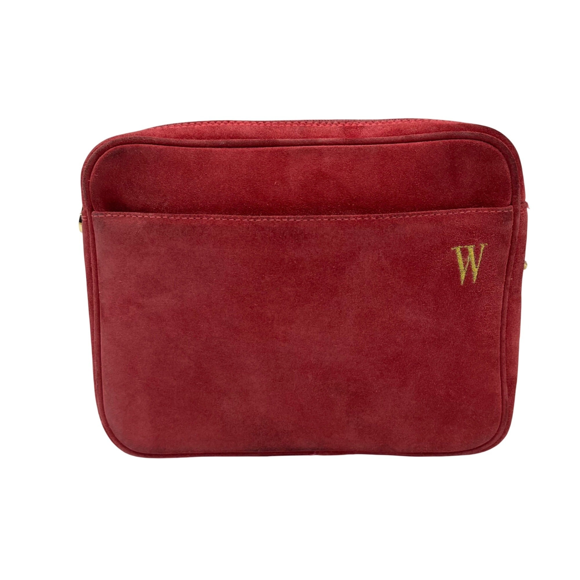 Windsmoor Pink Suede Chain Strap Crossbody