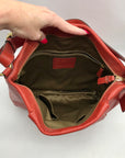 Coach Burnt Orange Leather Madison Hobo Bag 21224