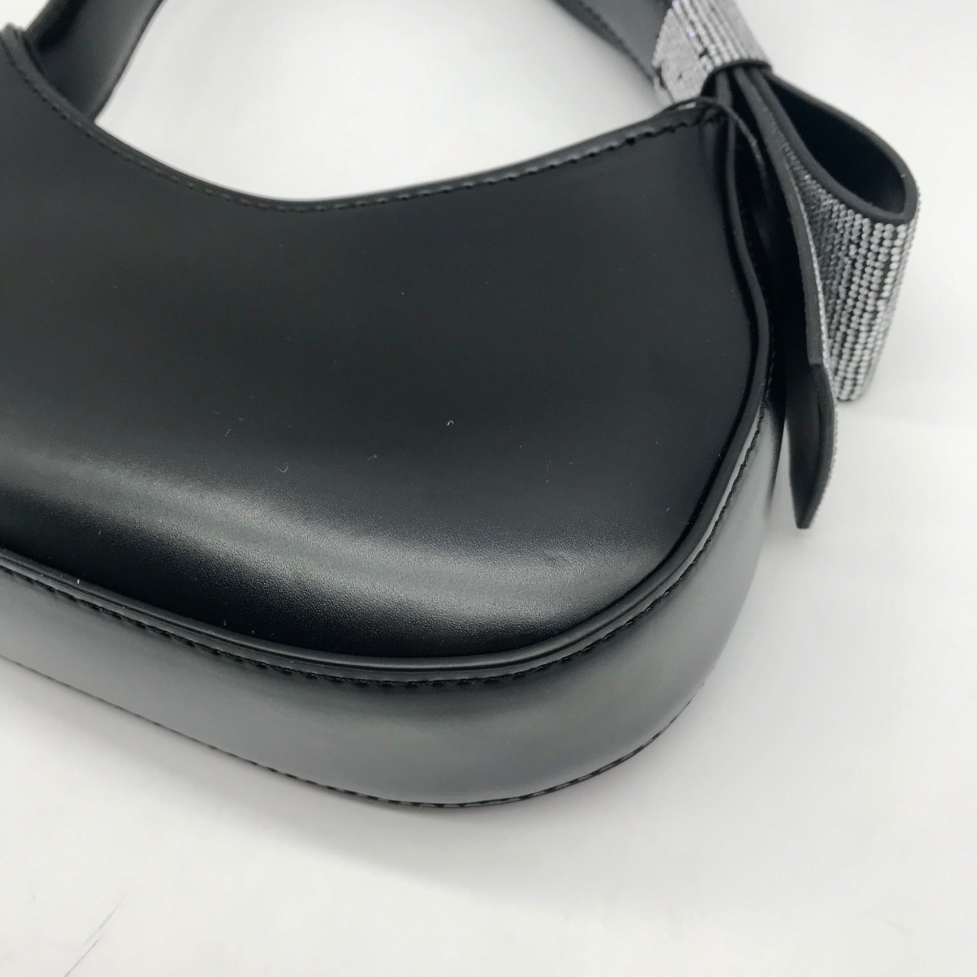 Aldo Black Leather Crossbody Bag