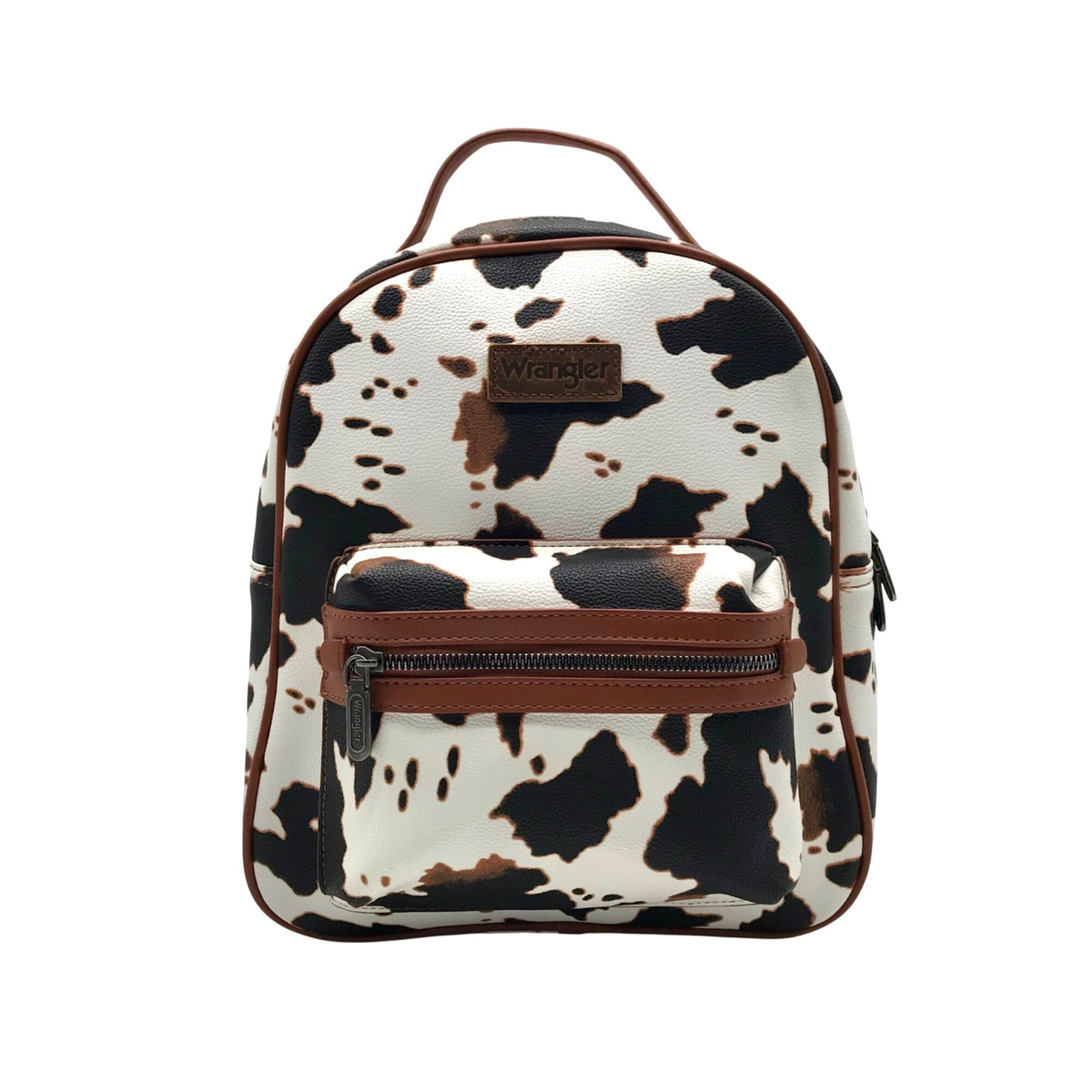 Wrangler Cow Print Faux Leather Backpack