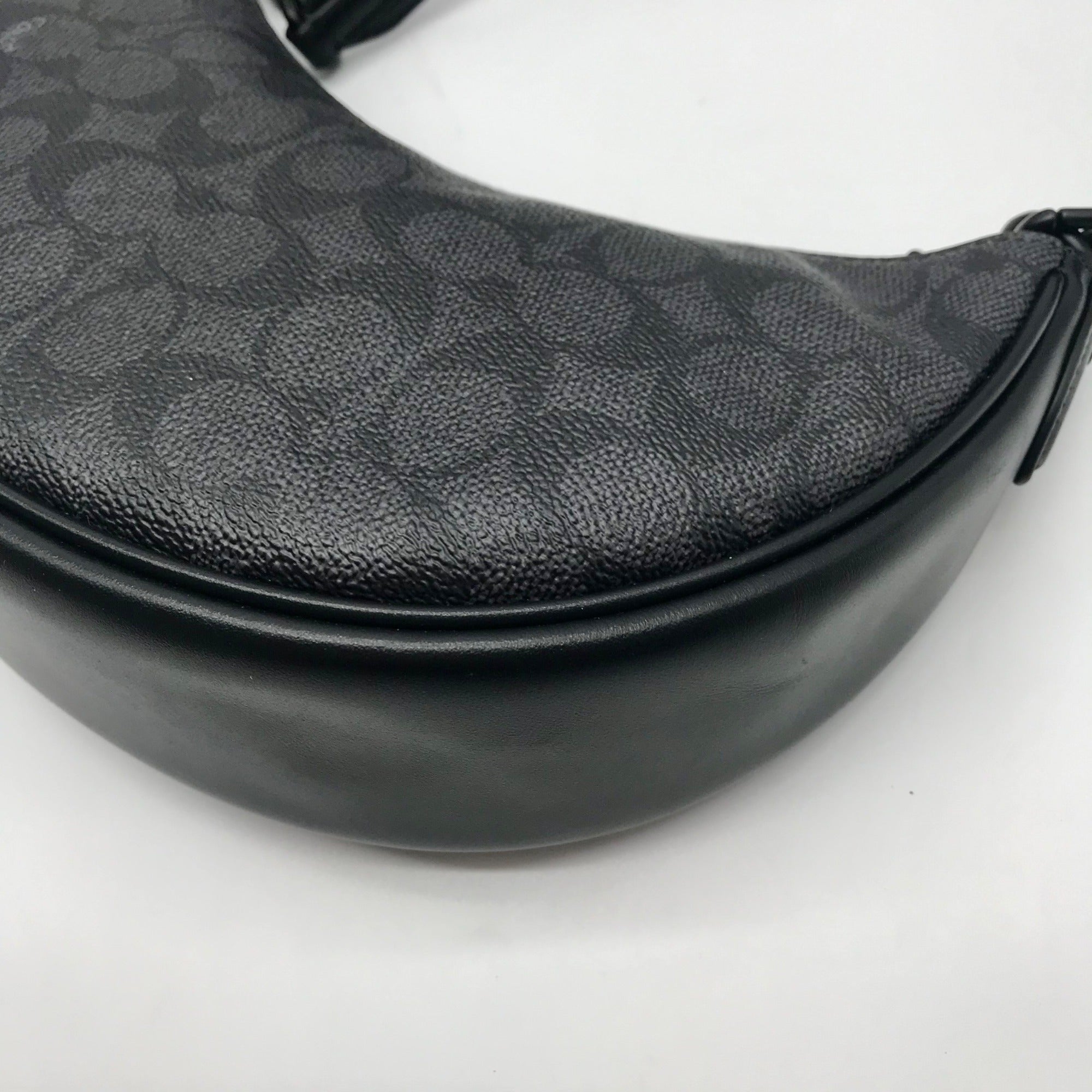 Coach Black Signature Coated Canvas Mira Shoulder Bag CQ764