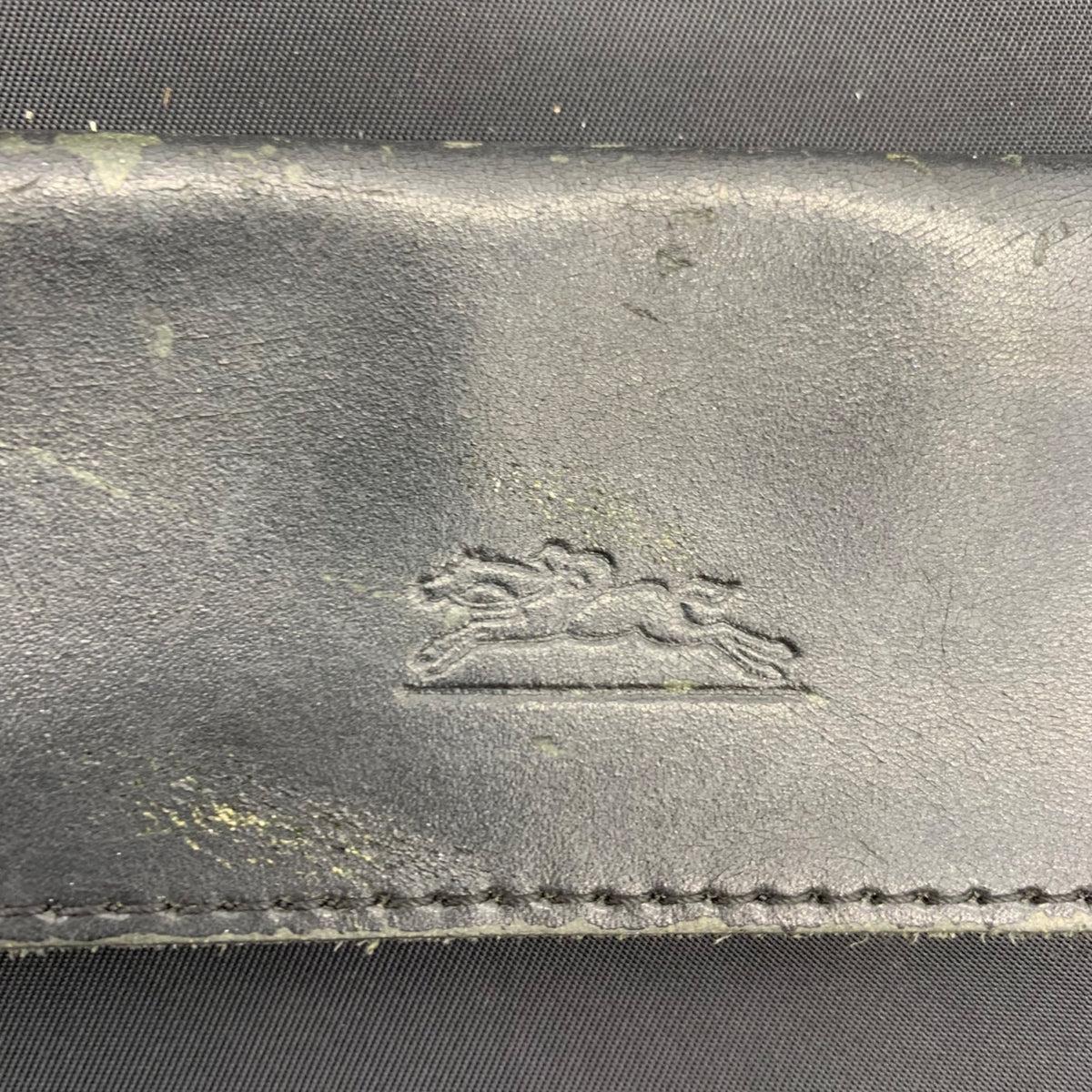 Longchamp Black Nylon Planetes Crossbody Bag