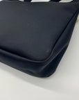 Longchamp Black Nylon Planetes Crossbody Bag
