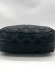 Coach Black Signature Cavas Hobo Bag 21125