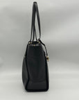 Michael Kors Black Leather Large Shoulder Bag