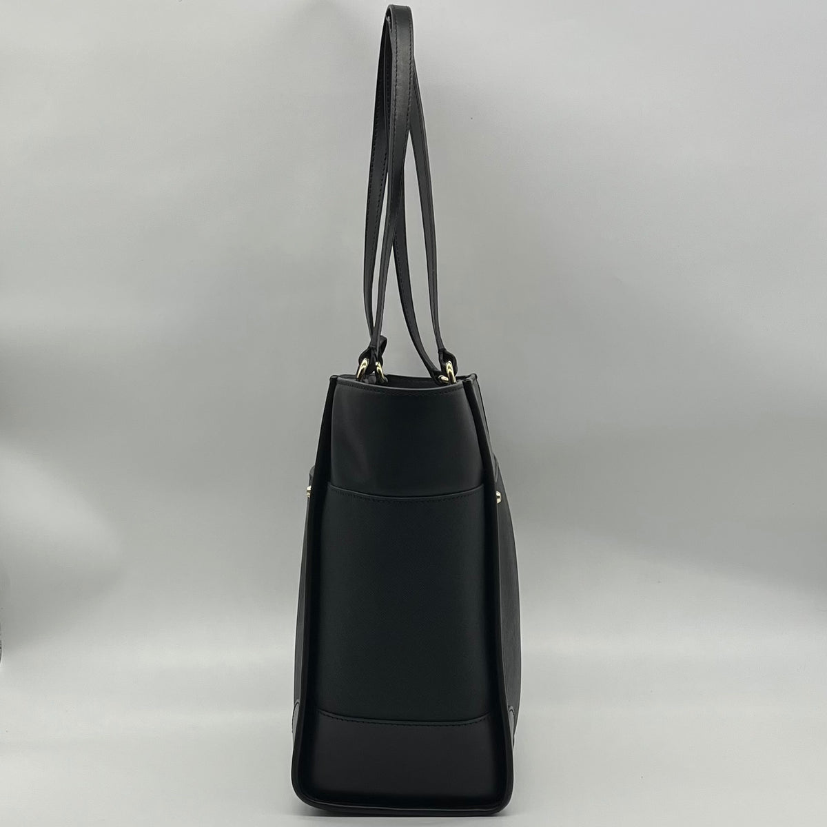 Michael Kors Black Leather Large Shoulder Bag