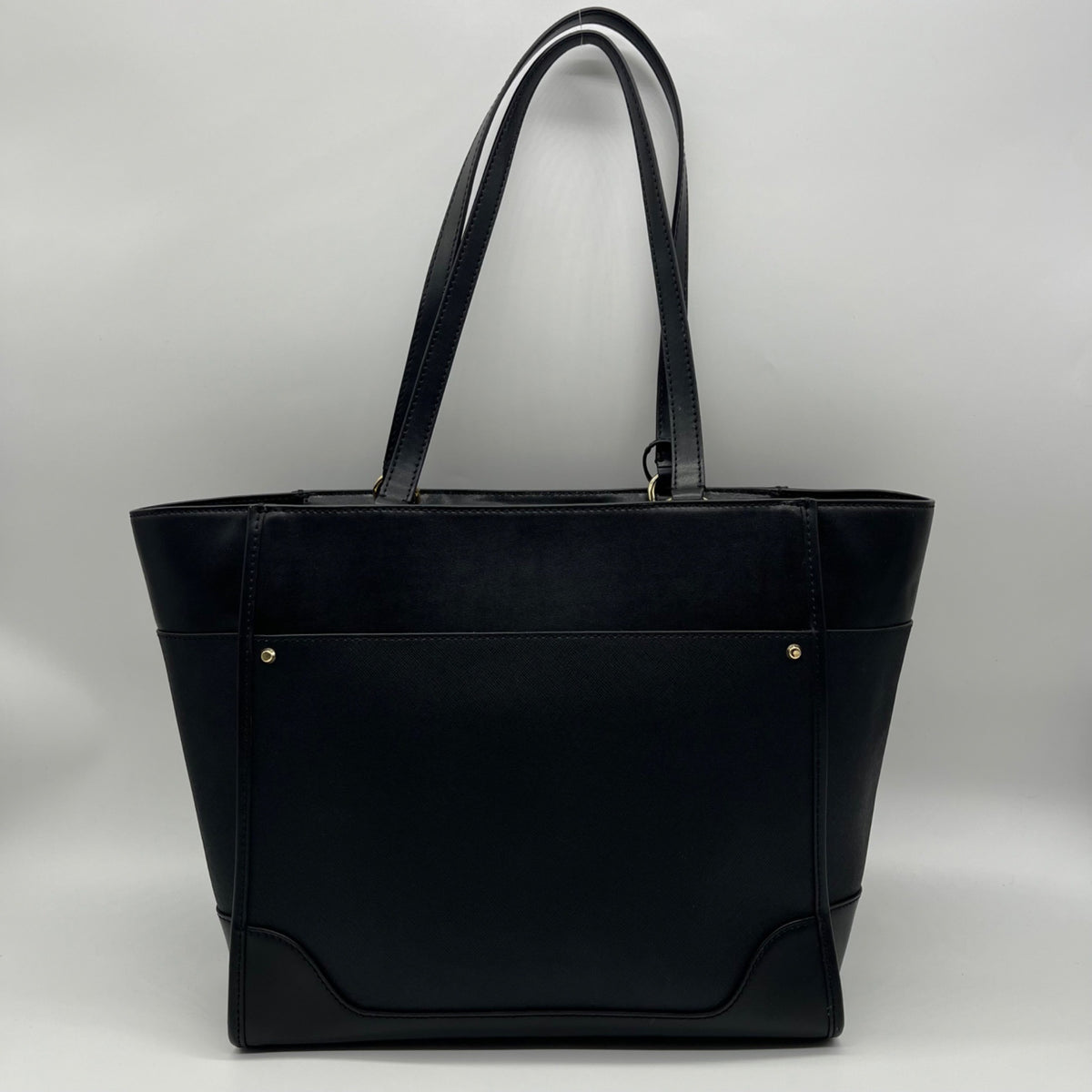 Michael Kors Black Leather Large Shoulder Bag