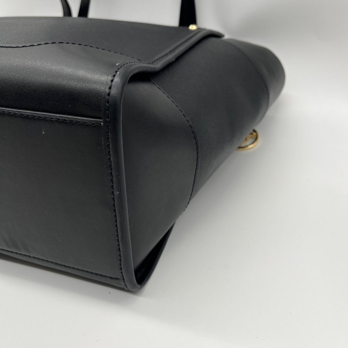Michael Kors Black Leather Large Shoulder Bag