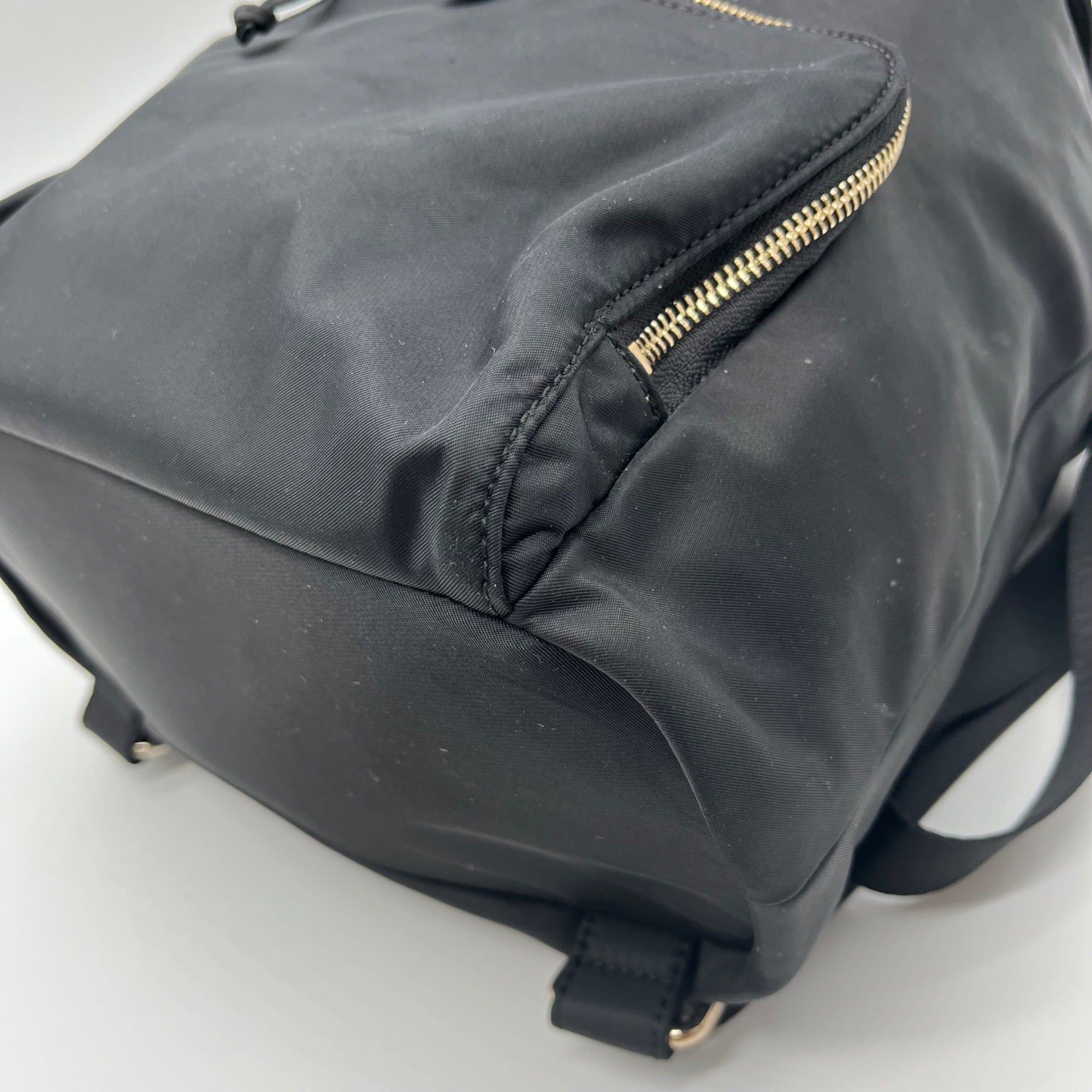 Guess Black Nylon Jaxi Backpack