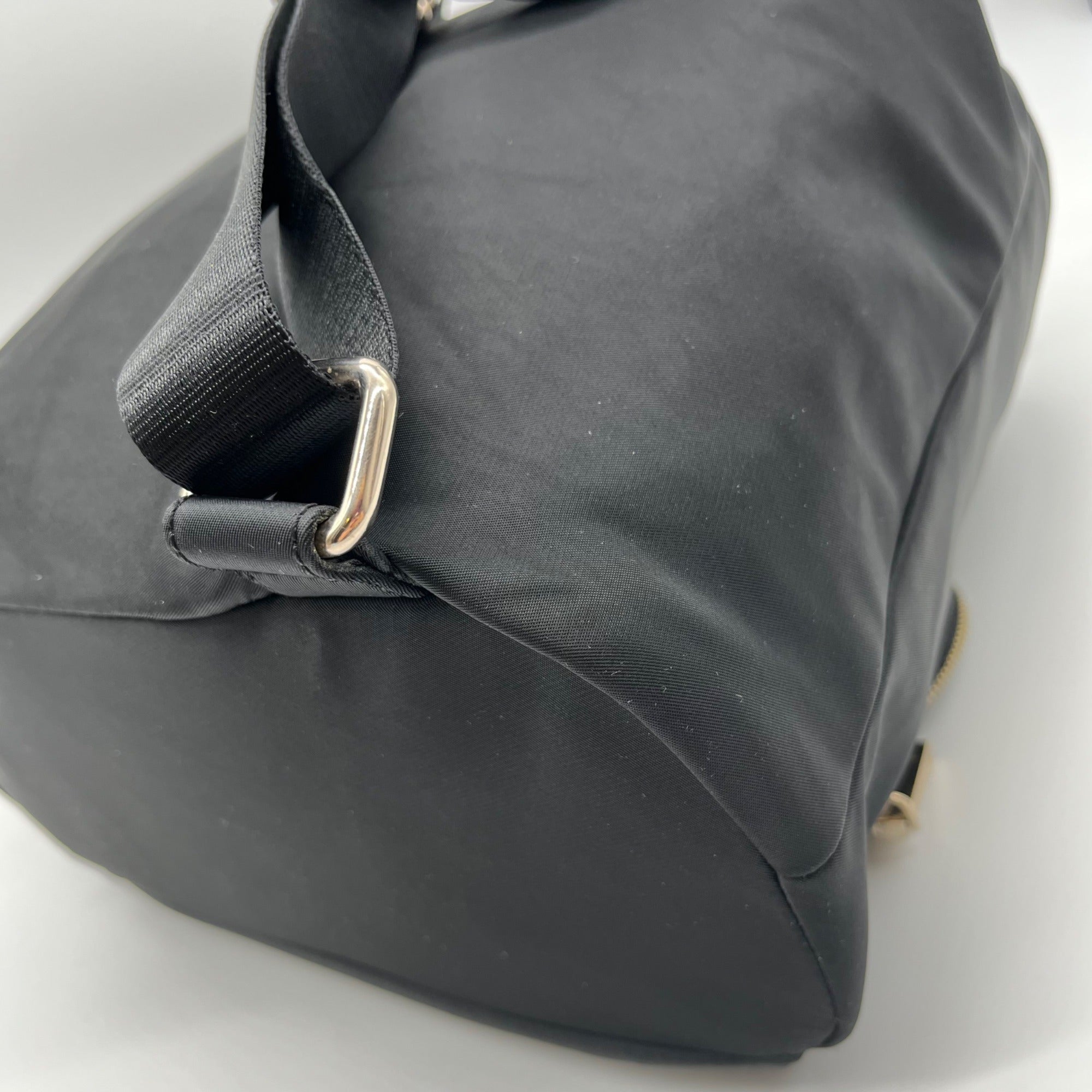 Guess Black Nylon Jaxi Backpack