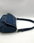 Blue Denim  Shoulder Bag