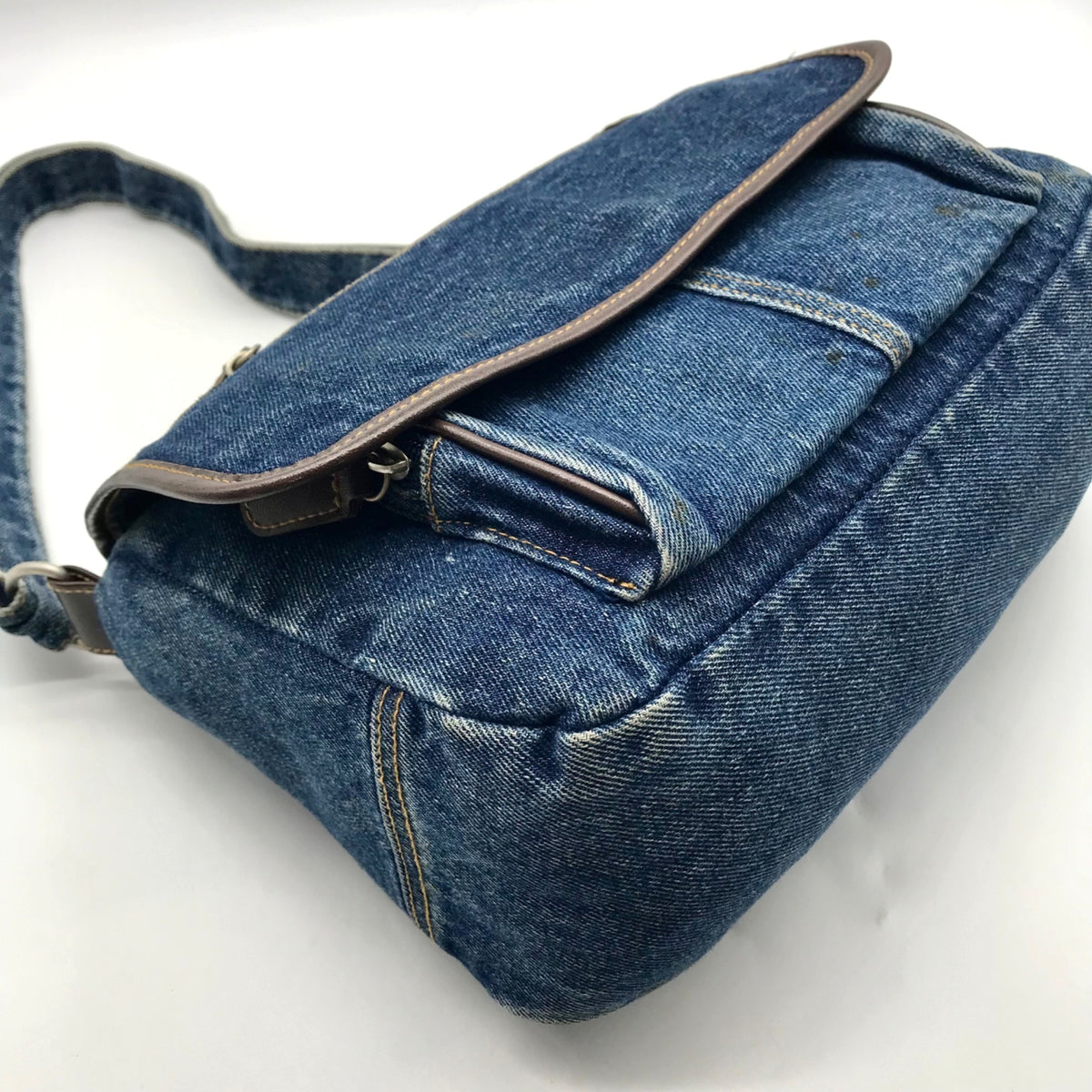 Blue Denim  Shoulder Bag