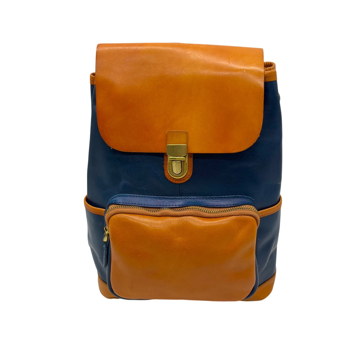 Old Trend Blue Genuine Leather Out West Backpack