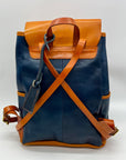 Old Trend Blue Genuine Leather Out West Backpack