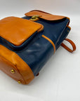 Old Trend Blue Genuine Leather Out West Backpack
