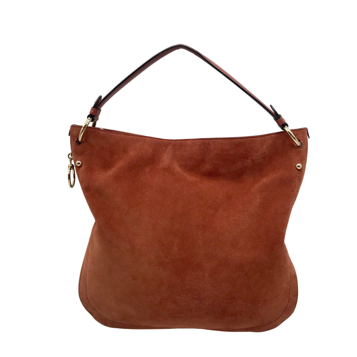 Rebecca Minkoff Brown Suede Jody Convertible Shoulder Bag