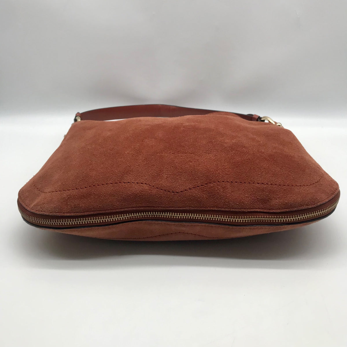 Rebecca Minkoff Brown Suede Jody Convertible Shoulder Bag