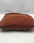 Rebecca Minkoff Brown Suede Jody Convertible Shoulder Bag