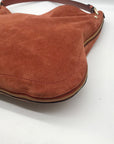 Rebecca Minkoff Brown Suede Jody Convertible Shoulder Bag