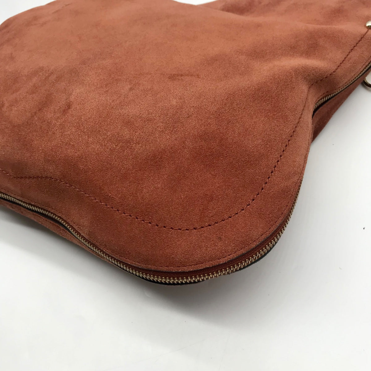 Rebecca Minkoff Brown Suede Jody Convertible Shoulder Bag