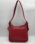 Coach Red Leather Vintage Legacy Zip Crossbody 9966