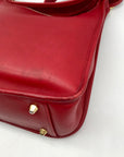 Coach Red Leather Vintage Legacy Zip Crossbody 9966