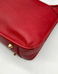 Coach Red Leather Vintage Legacy Zip Crossbody 9966