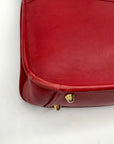 Coach Red Leather Vintage Legacy Zip Crossbody 9966